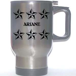  Personal Name Gift   ARIANE Stainless Steel Mug (black 