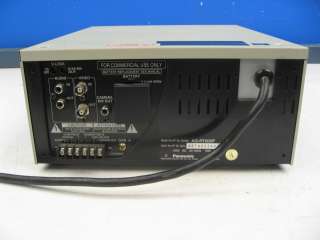 Panasonic AG RT600P Time Lapse Video Cassette Recorder  