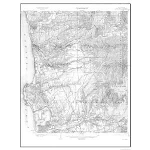 USGS TOPO MAP LA JOLLA QUAD CALIFORNIA (CA) 1903