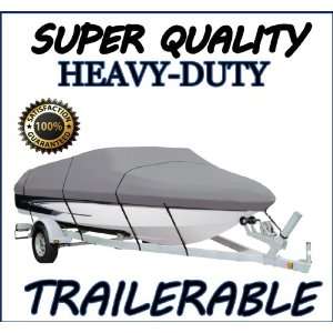  QUALITY TRAILERABLE BOAT COVER SIZE 12 to 14 V Hull Fishing Boats 