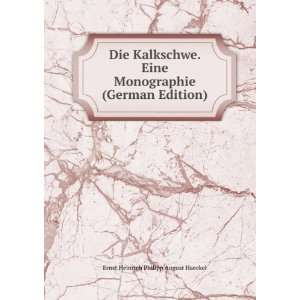   (German Edition) Ernst Heinrich Philipp August Haeckel Books