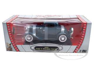   model of 1932 Ford 3 Window Coupe die cast car by Road Signature
