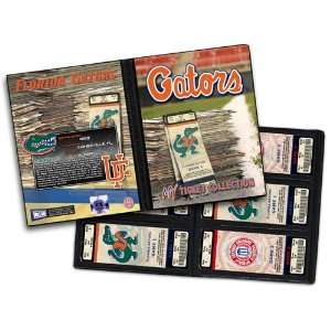   Florida Gators Ticket Album   Book Holder Display