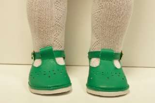 GRASS GREEN T Strap Doll Shoes FOR AMERICAN GIRL Dolls♥  