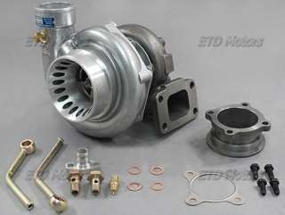 GT35 T3 Turbo Charger Anti Surge 500+ HP + Oil Fitting  