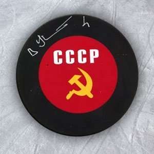  Viktor Kuzkin Cccp Ussr Autographed/Hand Signed Hockey 