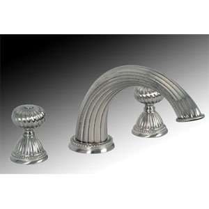 Legacy Brass 2807USN USN Uncoated Satin Nickel Bathroom Tub Faucets 3 