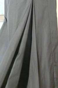 Dries Van Noten Dress Sz 36 Art Pleats Bodice Cotton US Sz 2/4  