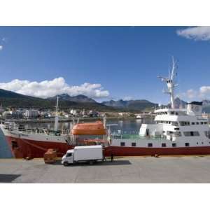  Ships in Docks in the Southernmost City in the World, Ushuaia 