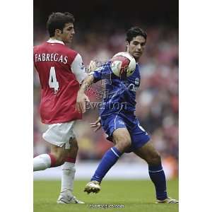  Arsenal v Everton 28/10/06 Arsenals Francesc Fabregas and 