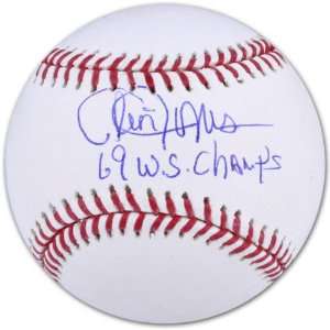Bud Harrelson Autographed Baseball 