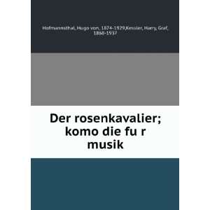   von, 1874 1929,Kessler, Harry, Graf, 1868 1937 Hofmannsthal Books