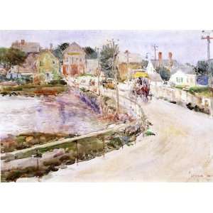   Frederick Childe Hassam   24 x 18 inches   At Glouc