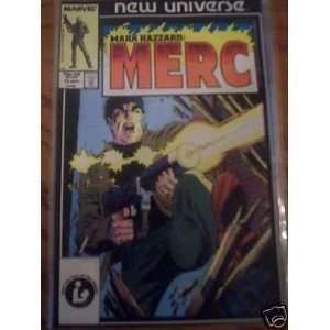  Mark Hazzard  Merc Vol 1 #11 Marvel Books