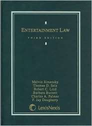 Entertainment Law, (0820557250), Melvin Simensky, Textbooks   Barnes 