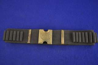 NICE US M1887 45/70 CARTRIDGE BELT w/MASS. MILLS PLATE  