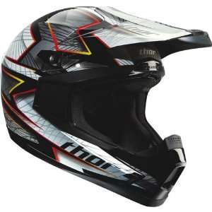  Thor Motocross Quadrant Spiral Helmet   X Small/Black 