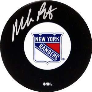  Mike Richter New York Rangers Autographed Hockey Puck 
