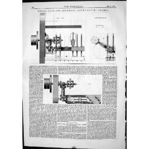   1874 Elce Arundel Patent Roving Frames Iron Gas Pipes