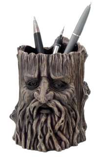 GREENMAN UTILITY STATIONERY HOLDER FOREST SWAMP STATUE  