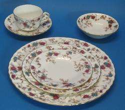 Minton Ancestral China for 8 w/ Serving Pieces   53 Pcs  