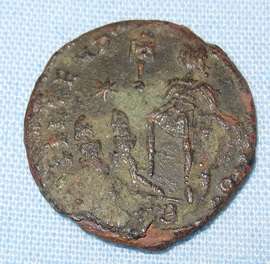  Roman Coin Ancient Rome Medal Unique Artifacts Antique Villa Soldier 