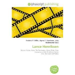  Lance Henriksen (9786133779884) Books
