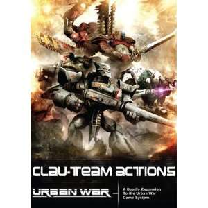 Urban War CLAU Team Actions Rulebook