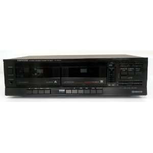  Kenwood KX 57W Stereo Double Cassette Deck w/ Auto Tape 
