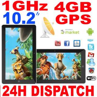 10.2 Flytouch 3 Superpad 1GHz Android 2.2 Tablet 8GB Apad Wifi UK 