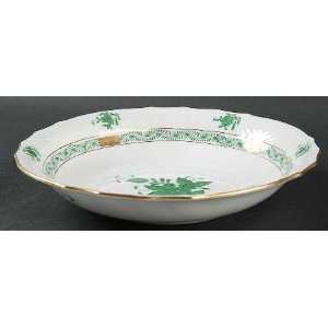  Herend Chinese Bouquet Green (Av) Coupe Soup Bowl, Fine 