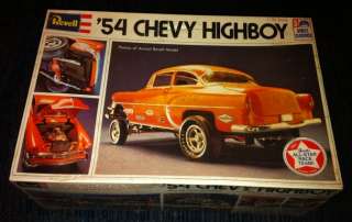   Original 54 CHEVY HIGHBOY Model Kit H 1375 1/25 Scale Sealed Box