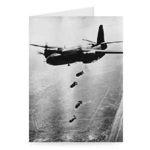 WW2 B 26 Marauder medium bomber of the Ninth   Greeting Card (Pack 