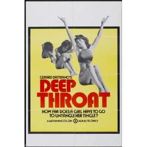  Deep Throat Movie Poster (11 x 17 Inches   28cm x 44cm 