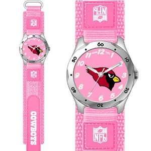  Arizona Cardinals NFL Girls Pink Future Star Sports Watch 