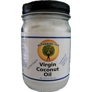  Coconut Oil   Returning Suns Virgin, Certified Organic Coconut Oil 