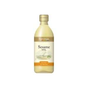  Spectrum Toasted Unrefined Sesame Oil    8 oz Health 