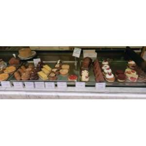  Sweet Foods in a Window Display, Paris, France 