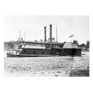  Mississippi River, U.S. Gunboat Fort Hindman, Civil War 