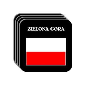  Poland   ZIELONA GORA Set of 4 Mini Mousepad Coasters 