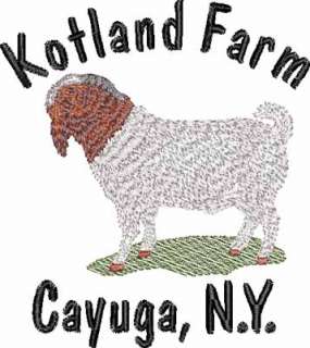 Personilized Embroidery, Personalized Gifts Farm Logo items in Custom 