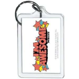    David & Goliath Im Awesome Lucite Keychain 65575KEY Toys & Games