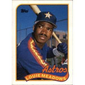  1989 Topps Louie Meadows # 643