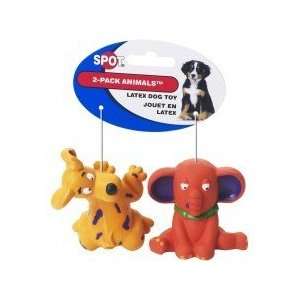  Spot Latex Animals Astd 2 Pk