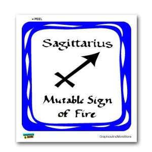 Sagittarius   Mutable Sign of Fire   Zodiac Horoscope   Window Bumper 