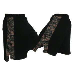  Black and MARPAT Digi Cam MMA Shorts (Blank) Size 32 