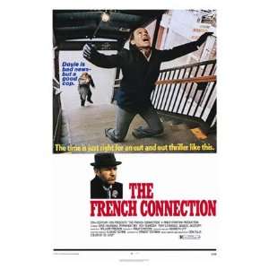 FRENCH CONNECTION   Gene Hackman ~ MOVIE POSTER(Size 27x40)