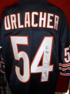Brian Urlacher Chi Bears Signed Rookie Nike Jersey 3XL  