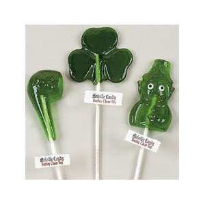 Saint Patricks Day Lollipops 24 Count  Grocery & Gourmet 