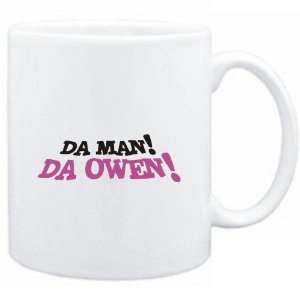  Mug White  Da man Da Owen  Male Names Sports 